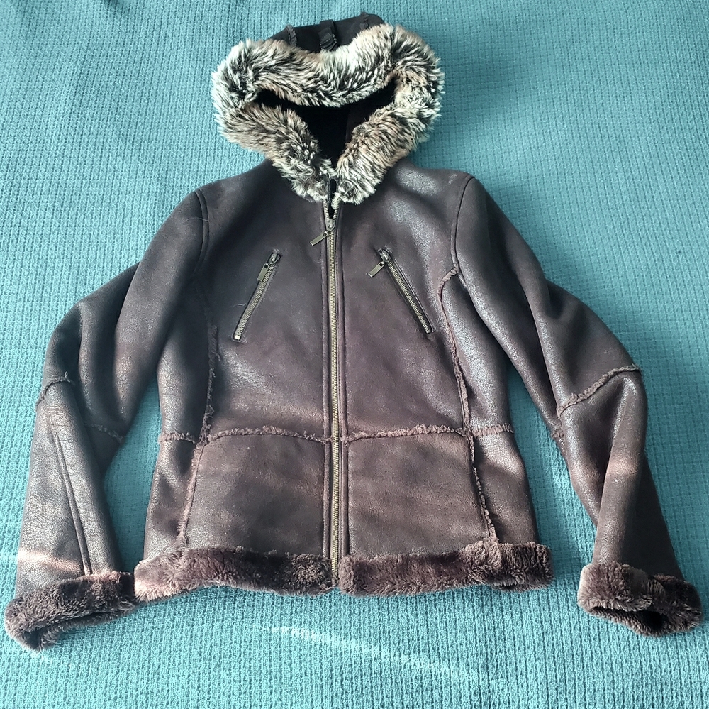 Giacca Fully Lined brown coat S